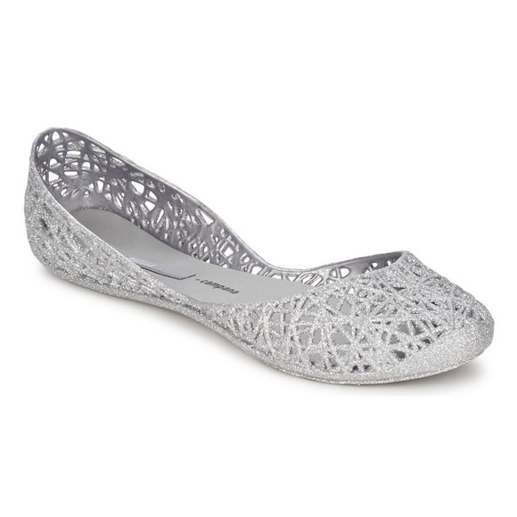 MELISSA CAMPANA Gilrs ZIG ZAG SILVER SIZE 1 - Picture 1 of 5
